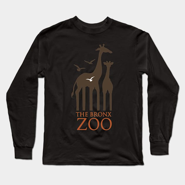 The _quot_Bronx_quot_ Park and Zoo Looks Long Sleeve T-Shirt by AxeandCo